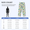 thumbnail image 6 of Kdxio Summer Leopard Print Men's Sleep Pajama Pant Lounge Pants with Pockets, 6 of 8