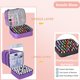 thumbnail image 4 of Funda organizadora de esmaltes de uñas FCQQYWZ con capacidad grande para más de 84 botellas, 4 of 6