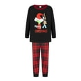 thumbnail image 2 of Christmas Pajamas for Family Matching Set Soft Cute Holiday Xmas Pjs Sleepwear for Couples Pet Men Women Plus Size, 2 of 9