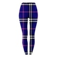 thumbnail image 4 of Leesechin Womens Leggings Plus Size Women's Plaid Printed Tight Yoga Pants Long Pants Inside and Outside Can Wear Leggings Yoga Pants, 4 of 4