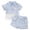 a13-Light Blue, variant on KPOPLK Clothes for Toddler Baby Boys Summer Short Sleeve Polo Shirts Set 2-piece Striped Outfits 9 Month-5T(18-24 Months,Light Blue)
