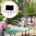 thumbnail image 6 of sunsanly Table Tennis Net Set Professional Training Practice Ping Pong Net with Clamps Adjustable Table Tennis Net Clamp Post Set, 6 of 7