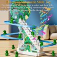 thumbnail image 1 of Dinosaur Slide Toy Set, Funny Dino Escalator Toy Automatic Stair-Climbing, 1 of 7