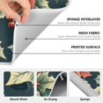 thumbnail image 6 of Yayeee Dish Drying Mat for Kitchen Counter 18" x 24" Microfiber Super Absorbent Coffee Decorative Pad, Retro Christmas Poinsettia, 6 of 9