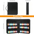Fireproof Key Storage BPPEG Zippered Key Case Organizer with Handle,Waterproof and Fireproof ...