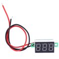 thumbnail image 4 of Hilitand Mini Voltmeter, Low Startup Voltage Led Voltmeter, Sure Sufficient Margin For Long Service Life 0.025% Resolution Three 0.36'' LED Digital Tube Display, 4 of 8