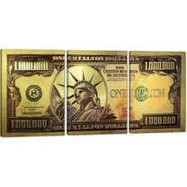 Hieng Dollar Money Canvas Wall Art Decor Vintage 100 Dollar Bill Motivational Poster Painting for Home Decor and Office Living Room Artwork Unframed