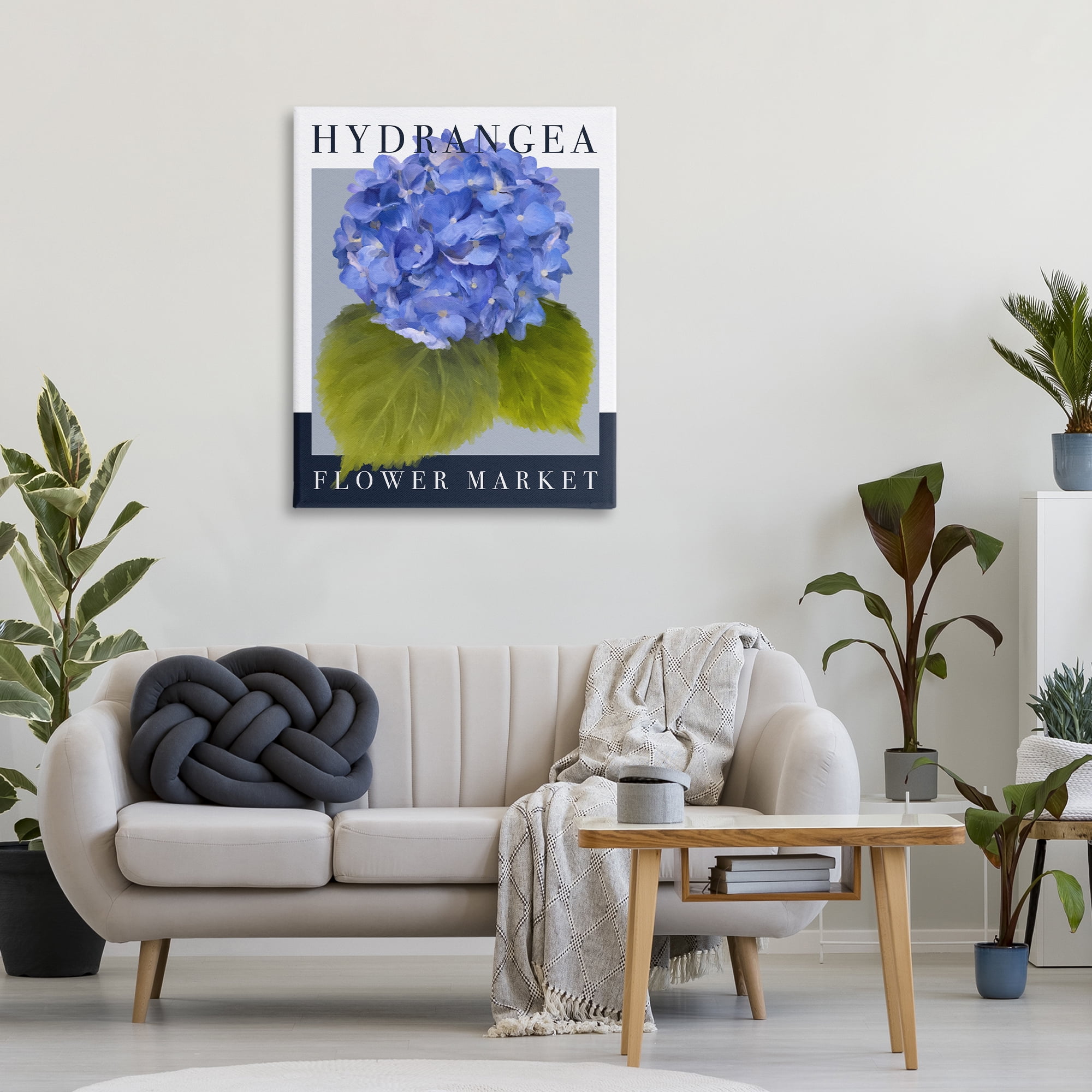 Stupell Industries Hydrangea Flower Market Canvas Wall Art, design by Jennifer Stith