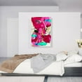 thumbnail image 2 of ARTCANVAS Abstract Pink Red Green Teal Canvas Art Print - Size: 40" x 26" (1.50" Deep), 2 of 9