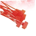 thumbnail image 3 of FUTUREORYY 250 Pcs Self-locking Cable Zip Labels Red for Workshop Cable Control, 3 of 7