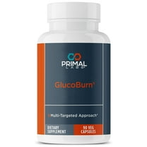 Primal Labs GlucoBurn Support Supplement with White Mulberry Leaf Extract and Alpha Lipoic Acid, 90 Veg capsules