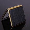 thumbnail image 3 of Estuche de cuero para cigarrillos ultrafino, portátil, avanzado, antipresión, para hombres, con capacidad para 20 cigarrillos., 3 of 5