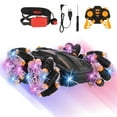 thumbnail image 2 of LELINTA Remote Control Stunt Toy Car, 2.4G Gesture Sensing Remote Control Stunt Car with Four-Wheel Drive, Off-Road & Sports Status, 45 Minutes Standby Suitable for Any Terrain, 2 of 8