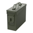 thumbnail image 2 of Caja de almacenamiento de herramientas portátil, estuche rígido de acero, estuche de transporte multifuncional con asa para reparaciones en el hogar, Verde S, 2 of 8