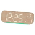 thumbnail image 4 of DOLITY LED Digital Clock Tabletop Stylish Table Clock for Bedroom Classroom Kitchen Brown, 4 of 9
