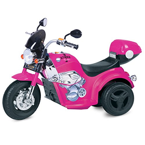 pink toy motorcycle