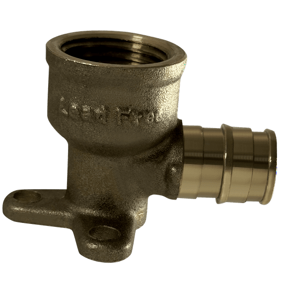 5 Pcs XFITTING Pex A 1/2 Inch x 1/2 Inch Female NPT Drop Elbow, 201-1-1=5XX