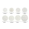 thumbnail image 4 of Flmtop 100Pcs/Set Steamer Paper More Thicken Non-stick Paper Practical Food-grade Steamer Paper Pad for Home, 4 of 11