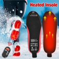 thumbnail image 3 of Yuarrent Plantillas térmicas Plantillas térmicas recargables con control remoto 3 configuraciones de temperatura Calentador de pies de invierno para Suministros térmicos Numero 3 Yuarrent HA046878-03, 3 of 6