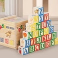 thumbnail image 3 of ABC Learning Baby Blocks Educational Toys Alphabet & Number Apilando Bloques para pequeños 1-3 Regalos, 3 of 9