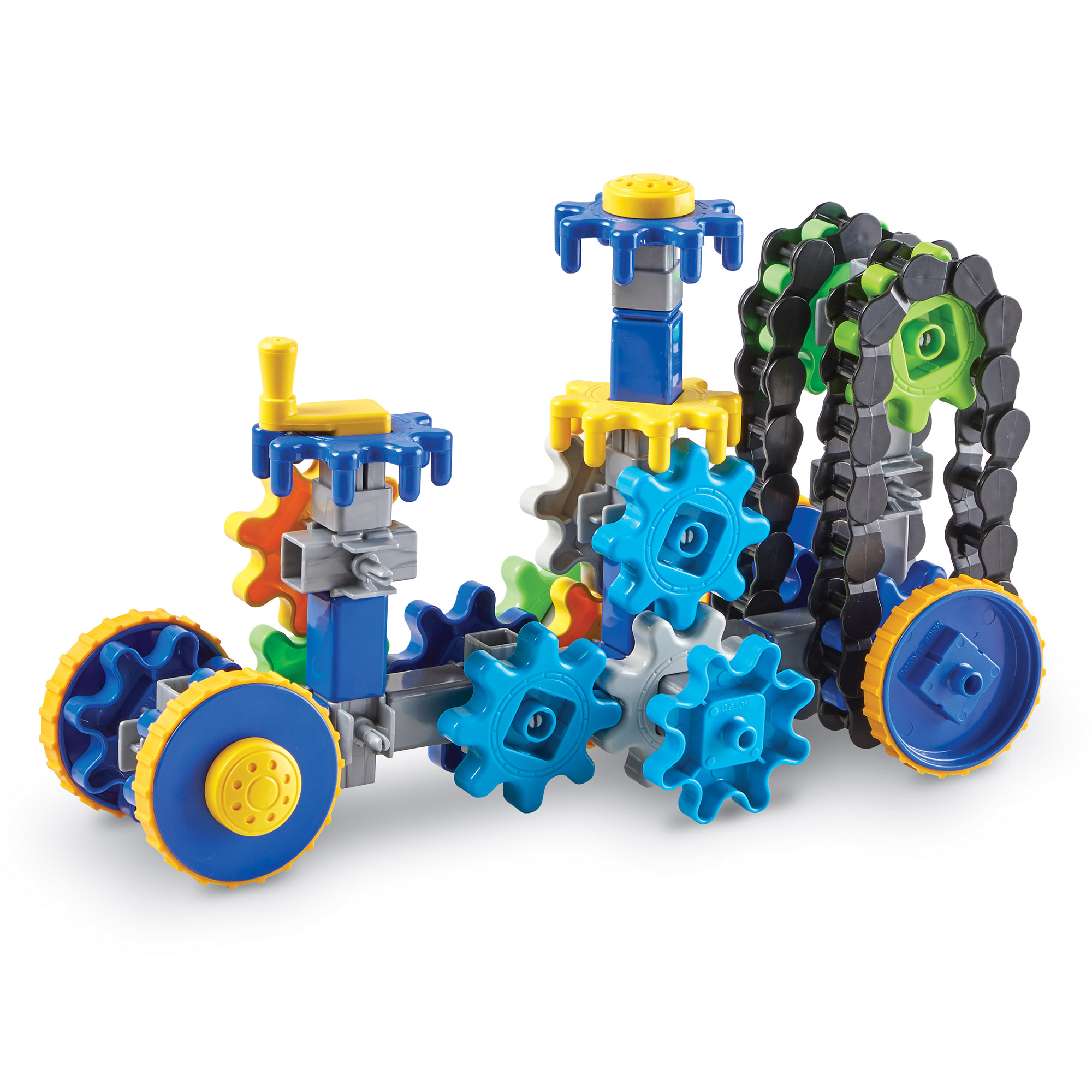 Learning Resources Gears! Gears! Gears! TreadMobiles, STEM Building Set, Ages 5+