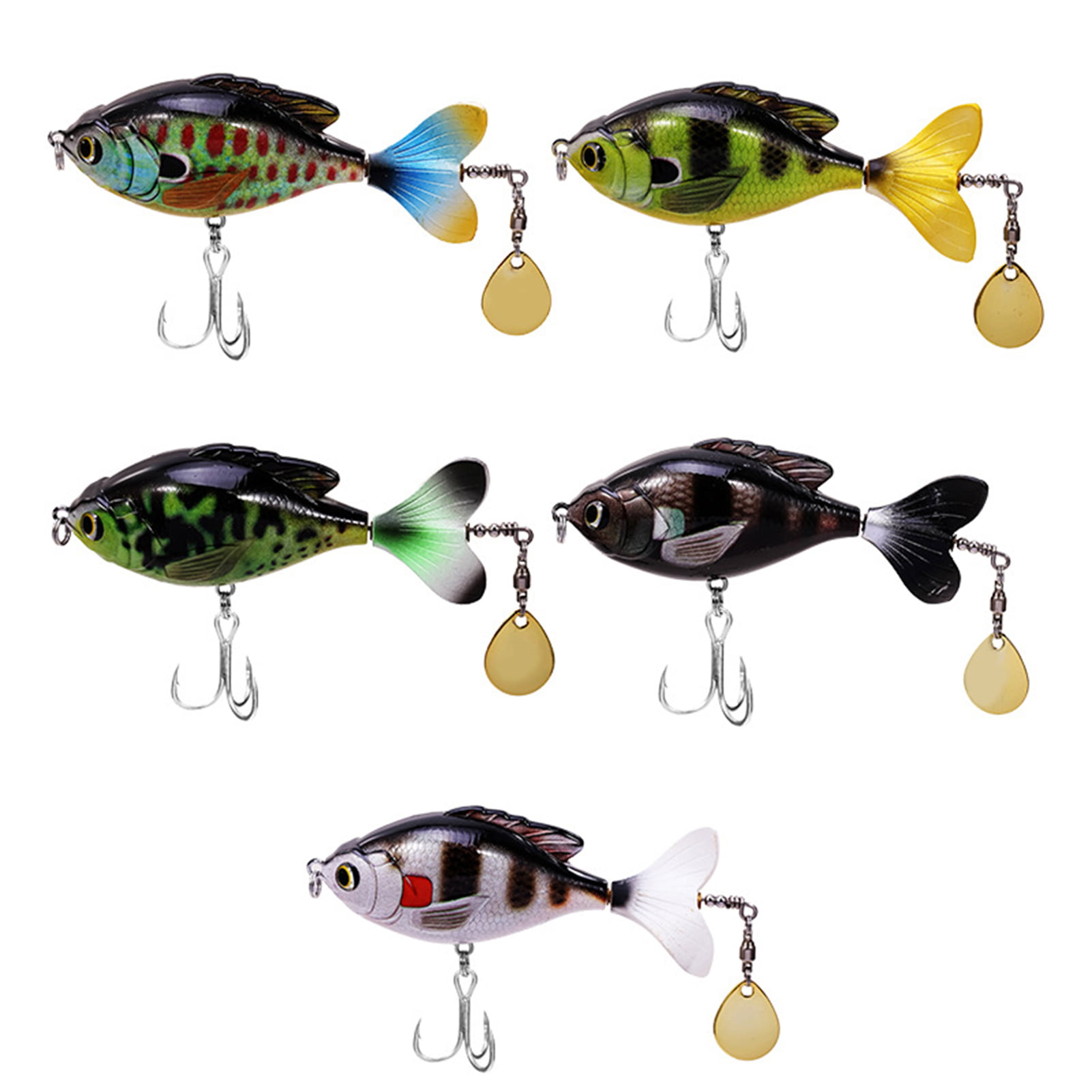 8g Fishing Lure Spoon Bait ideal for Bass Trout Perch pike rotating Fishing od