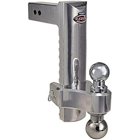 12 Pin & Clip Aluminum Drop Hitch for 2.5 in. Receivers with Dual Ball