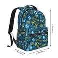 thumbnail image 2 of Fotbe Heavy Equipment Machinery Pattern Casual Backpack for School, Travel, and Outdoor Activities - Durable, Lightweight, and Comfortable, 2 of 5