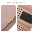 thumbnail image 3 of ADDHAT Billetera Larga De Estilo Para Mujer Con Material Premium PU Color Rosa, 3 of 7