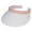 White, variant on Top Headwear 2 Tone Cotton Clip On Visor 3 Inch Wide Brim, Kelly