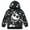 Tie dye, variant on Disney Nightmare Before Christmas Jack Skellington Toddler Boys Fleece Pullover Hoodie Toddler to Big Kid