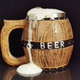 thumbnail image 3 of Taza de Taza de de Cerveza Taza de Té de Taza de Cerveza Taza de material acero Inoxidable Baoblaze Taza de café de cerveza de barra de madera, 3 of 7