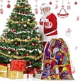 thumbnail image 2 of El Asombroso Circo Digital Bolsa de regalo con cierre de cinta navideño para decoración de Navidad, 20 cm × 31 cm., 2 of 6