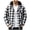 Mens Shirts Black, variant on Mens Plaid Hoodies Pullover Long Sleeve with Pocket Fashion Streetwear Travel Casual Fall Tops Dad Gifts