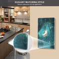 thumbnail image 5 of Yayeee Blank Wall Plate Cover 1-Gang 4.5"x2.7" Home Unused Decorative Outlet, Magical Forest, 5 of 7
