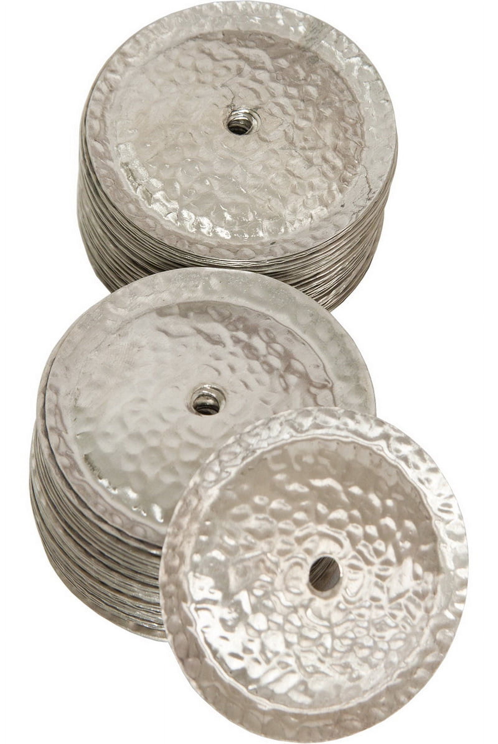 Mid-East White Copper Jingles 100-Count