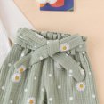 thumbnail image 5 of CAUYDY Baby Girl Long Sleeved Romper Toddler Girls Soft Bodysuit Set Newborn Fall Winter Clothes Preemie Outfit 3 6 9 Months 1T 2T Sizes 3-6 Months,Light Green, 5 of 9