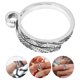 thumbnail image 3 of EeaseMX 2 anillos de bucle para tejer, anillo guía para tejer a ganchillo, herramienta para enrollar hilo, 3 of 7