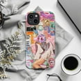 thumbnail image 6 of Retro Collage Phone Case, Aesthetic Disco Ball and Fashion Illustration Design, Unique Artistic Protective iPhone Cover for iPhone 17 16 15 14 13 12 11 Plus Pro Max Mini, 6 of 6