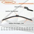 thumbnail image 7 of Car Wiper for Porsche macan 95B 2014-2017 Front Rear Windshield Windscreen Wiper Blade Rubber Accessories 24" + 20" 16" 2014 2015 2016 2017, 7 of 7