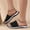 Black, variant on YOUYEDIAN Orthopedic Casual Sandals for Women Slip on Non Slip Arch Support Flat Wedge Sandals Breathable Orthopedic Slippers 2026 New Vacation Beach Foam Shoes