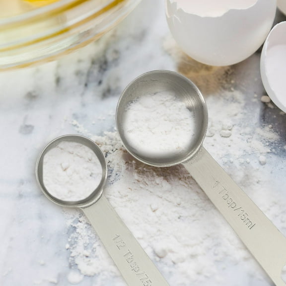 AURARMLET Measuring Spoons Metal Baking Measuring Spoons 1 Set