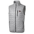 thumbnail image 2 of Men's Cutter & Buck Gray South Carolina Gamecocks Rainier PrimaLoft Big & Tall Eco Insulated Full-Zip Puffer Vest, 2 of 3