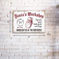 thumbnail image 4 of LifeSong Milestones "Santas Workshop" Wood Christmas Wall Art Decor for Home, 4 of 6