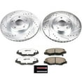thumbnail image 3 of PowerStop Front Z26 Street Warrior Carbon-Fiber Ceramic Brake Pad and Drilled and Slotted Rotor Kit Fits: ACURA HONDA Select Models K3055-26, 3 of 9
