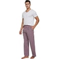 thumbnail image 5 of CYZ Men's 100% Cotton Poplin Pajama Lounge Sleep Pant, 5 of 9