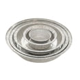thumbnail image 4 of EeaseMX 50 cuencos de aluminio de 258 ml, redondos, desechables, para barbacoa, para tartas y pasteles caseros, 12 x 4,1 cm (sin tapa), 4 of 7