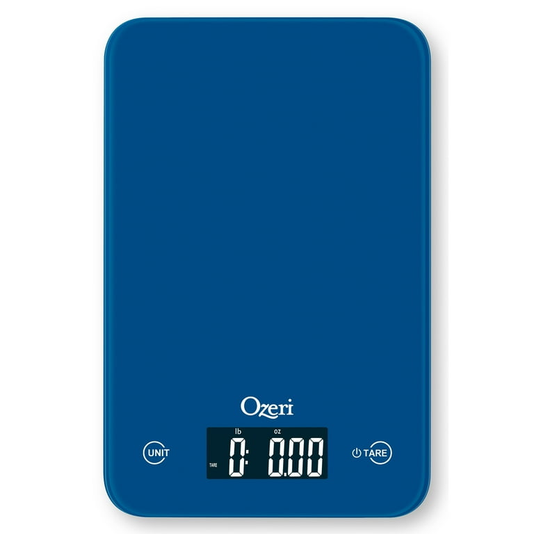 Ozeri Touch Professional Digital Kitchen Scale Tempered Glass, Black