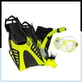 thumbnail image 1 of Dolfino Pro Dyna Adult 5 Piece Dive Set Small/Medium - Yellow/Black, 1 of 6