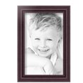 thumbnail image 2 of ArtToFrames 7" x 11" Cherry Picture Frame, 7x11 inch Red Wood Poster Frame (WOM-4095), Pack, 2 of 8